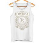 Team Kowalski Lifetime Member Last Name Kowalski Family  Tank Top