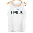 Team Pippen Jr Last Name Proud Family Last Name Familia Blue Tank Top