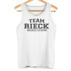 Team Rieck Stolze Familie Nachname Geschenk Tank Top