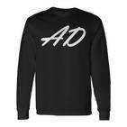 Ad Initials First Name A Last Name D All Names With A Langarmshirts