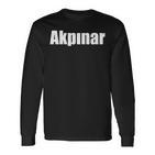 Akpinar Familie Nachname Türkisch Stolz Türkei Langarmshirts