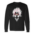 Anime Manga Shonen Character Dandadan Okarun Mask Langarmshirts