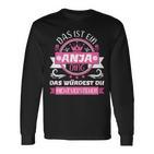 Anja Name Day Das Ist Ein Anja Ding Langarmshirts