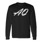 Aq Initialenorname A Nachname Q Alle Namen Mit A Langarmshirts