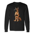 Belgischer Malinois Hund Graphic Pet Belgische Malinois Langarmshirts