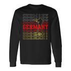 Biathlon Deutschland Germany Winter Sports Langarmshirts