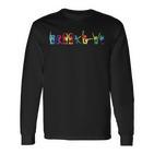 Brooklyn Nyc Tie Dye Langarmshirts