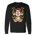 Christmas Cute Reindeer Christmas Langarmshirts