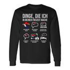 Croatia Dinge In Meiner Freizeit Langarmshirts