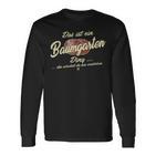 Damen Das Ist Ein Baumgarten Ding Lustiges Familie Baumgarten Mit-Ausschnitt Langarmshirts