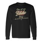 Damen Das Ist Ein Behnke Ding Lustiges Familie Behnke Mit-Ausschnitt Langarmshirts