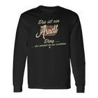 Das Ist Ein Arndt Ding This Is An Arndt Family Langarmshirts