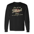 Das Ist Ein Behrendt Ding It's A Behrendt Ding Langarmshirts