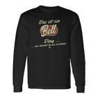 Das Ist Ein Bell Ding Family Bell Langarmshirts