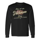 Das Ist Ein Dieckmann Ding Lustiges Familie Dieckmann Langarmshirts