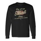 Das Ist Ein Eckhardt Ding Lustiges Familie Eckhardt Langarmshirts