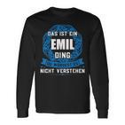 Das Ist Ein Emil Dingorname Langarmshirts