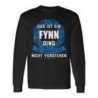 Das Ist Ein Fynn Ding First Name Langarmshirts