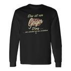 'Das Ist Ein Geiger Ding' Family Langarmshirts