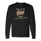 Das Ist Ein Grund Ding Lustiges Familie Grund Langarmshirts