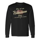 Das Ist Ein Hannemann Ding Family Hannemann Langarmshirts