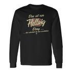 Das Ist Ein Hellwig Ding Lustiges Familie Hellwig Langarmshirts