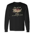 Das Ist Ein Hempel Ding Family Langarmshirts