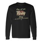 Das Ist Ein Hering Ding Family Herring Langarmshirts