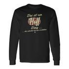 Das Ist Ein Hoff Ding Family Hoff Langarmshirts