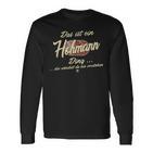 Das Ist Ein Hohmann Ding Family Hohmann Langarmshirts