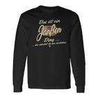 Das Ist Ein Janessen Ding This Is A Janessen Ding Langarmshirts