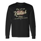 Das Ist Ein Knobloch Ding Lustiges Familie Knobloch Langarmshirts