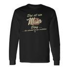 'Das Ist Ein Maier Ding' Family Langarmshirts