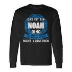 Das Ist Ein Noah Ding First Name Langarmshirts