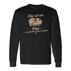 Das Ist Ein Palm Ding Lustiges Familie Palm Langarmshirts