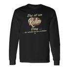 Das Ist Ein Rehm Ding Lustiges Familie Rehm Langarmshirts