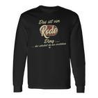 Das Ist Ein Rode Ding Lustiges Familie Rode Langarmshirts