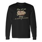 Das Ist Ein Sattler Ding Family Saddler S Langarmshirts