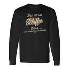 Das Ist Ein Schiffer Ding Family Shiper S Langarmshirts