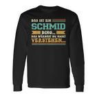 Das Ist Ein Schmid Ding Das Ist Ein Schmid Ding S Langarmshirts