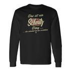 'Das Ist Ein Schmitz Ding' Family Langarmshirts