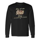 Das Ist Ein Schott Ding Family Schott Langarmshirts