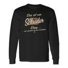 Das Ist Ein Schrader Ding Family Schrader Langarmshirts