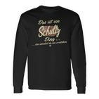 Das Ist Ein Schultz Ding Family Motif Langarmshirts