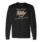 Das Ist Ein Schulze Ding It's A Schulze Ding Family Langarmshirts