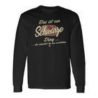 Das Ist Ein Schwarze Ding Lustiges Familie Schwarze Langarmshirts