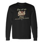 Das Ist Ein Stock Ding Family Stock Langarmshirts