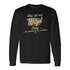 Das Ist Ein Witzel Ding Lustiges Familie Witzel Langarmshirts