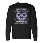 Das Ist So Ein Dartspieler Ding Dart Team Dartspieler Langarmshirts