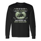 Das Ist So Ein Trucker Ding Lorry Driver Langarmshirts